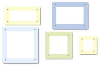 Heidi Grace Designs - Inspire Me Pocket Frames  (sold in 3's)